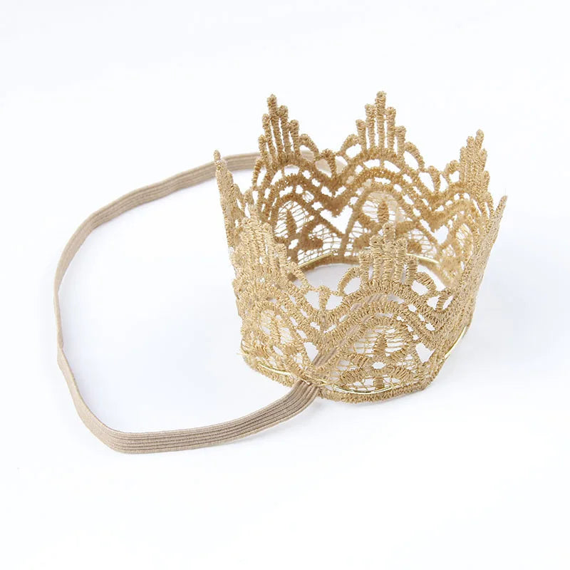 3D Crown Baby Headband