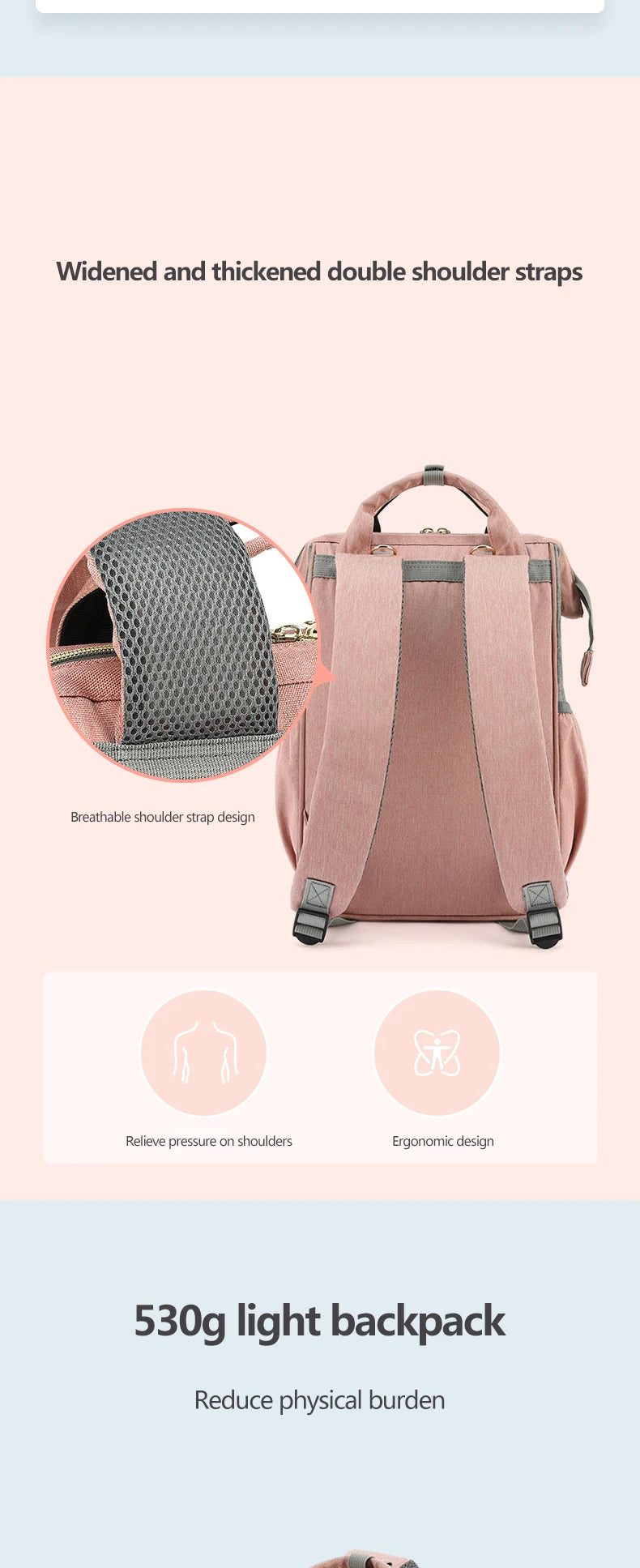 Waterproof Maternity Nursing Backpack