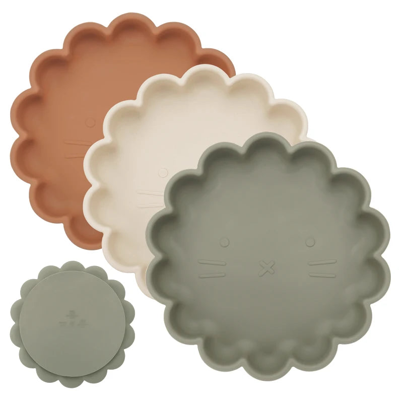 Baby Silicone Plate & Spoon set
