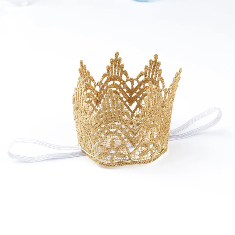 3D Crown Baby Headband