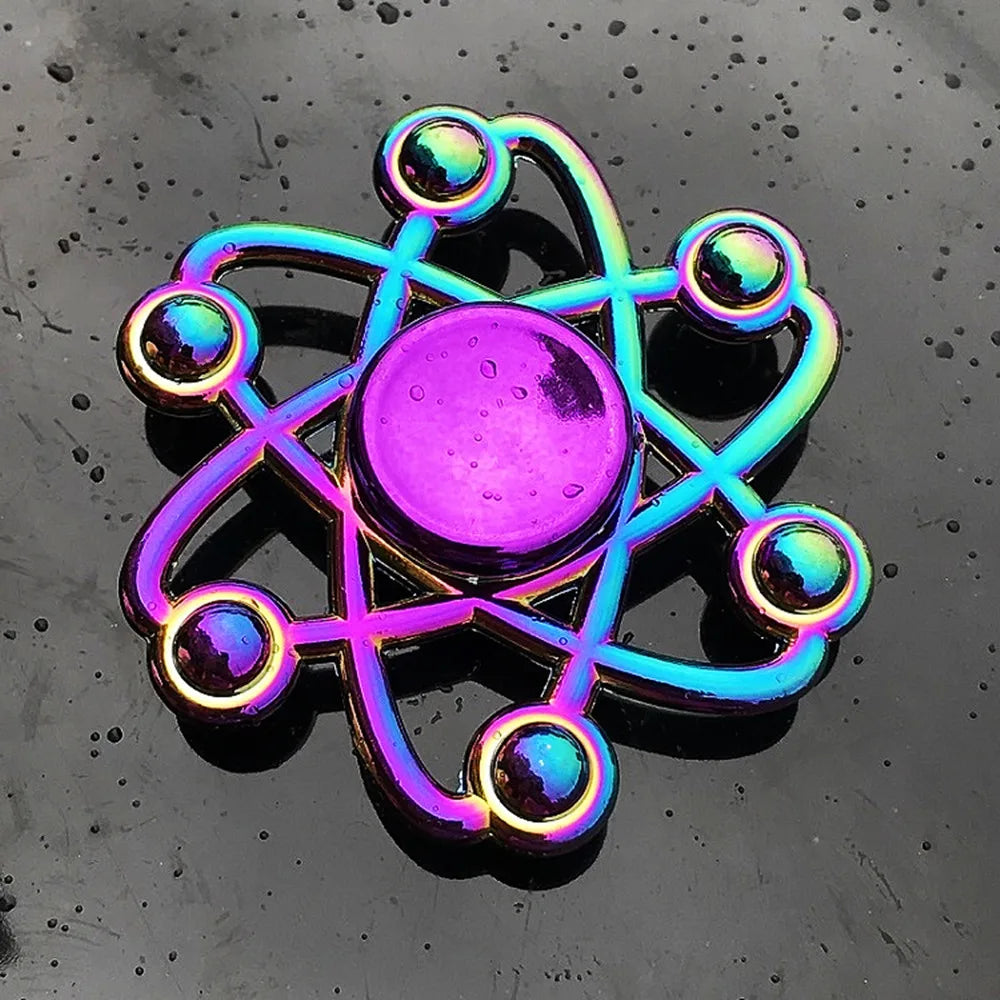 Zinc Alloy Colorful Anti-Anxiety Fidget Spinner
