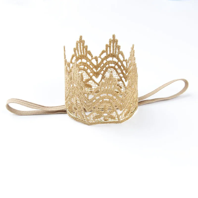 3D Crown Baby Headband