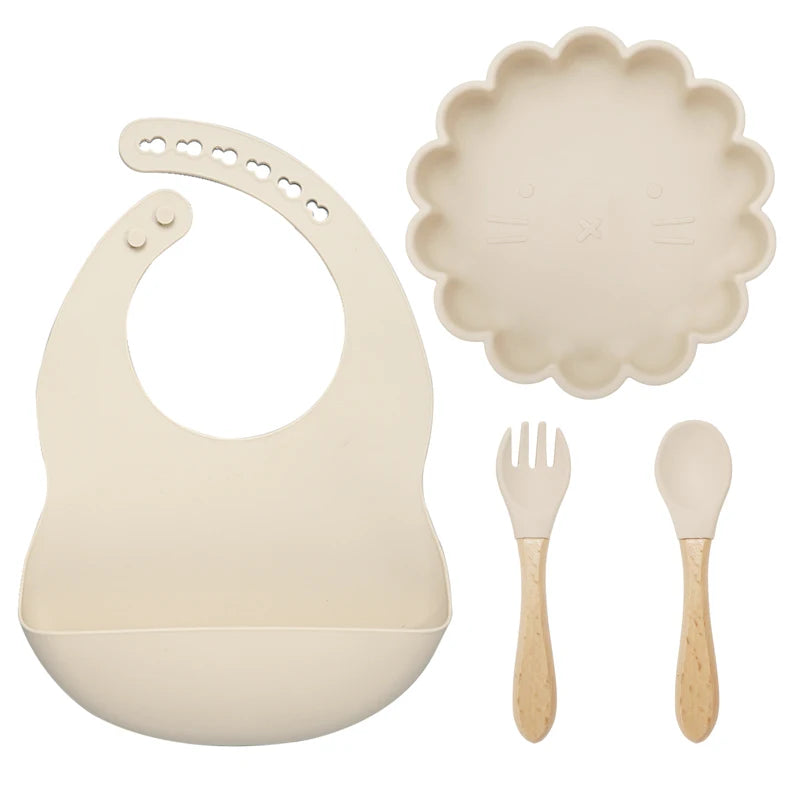 Baby Silicone Plate & Spoon set