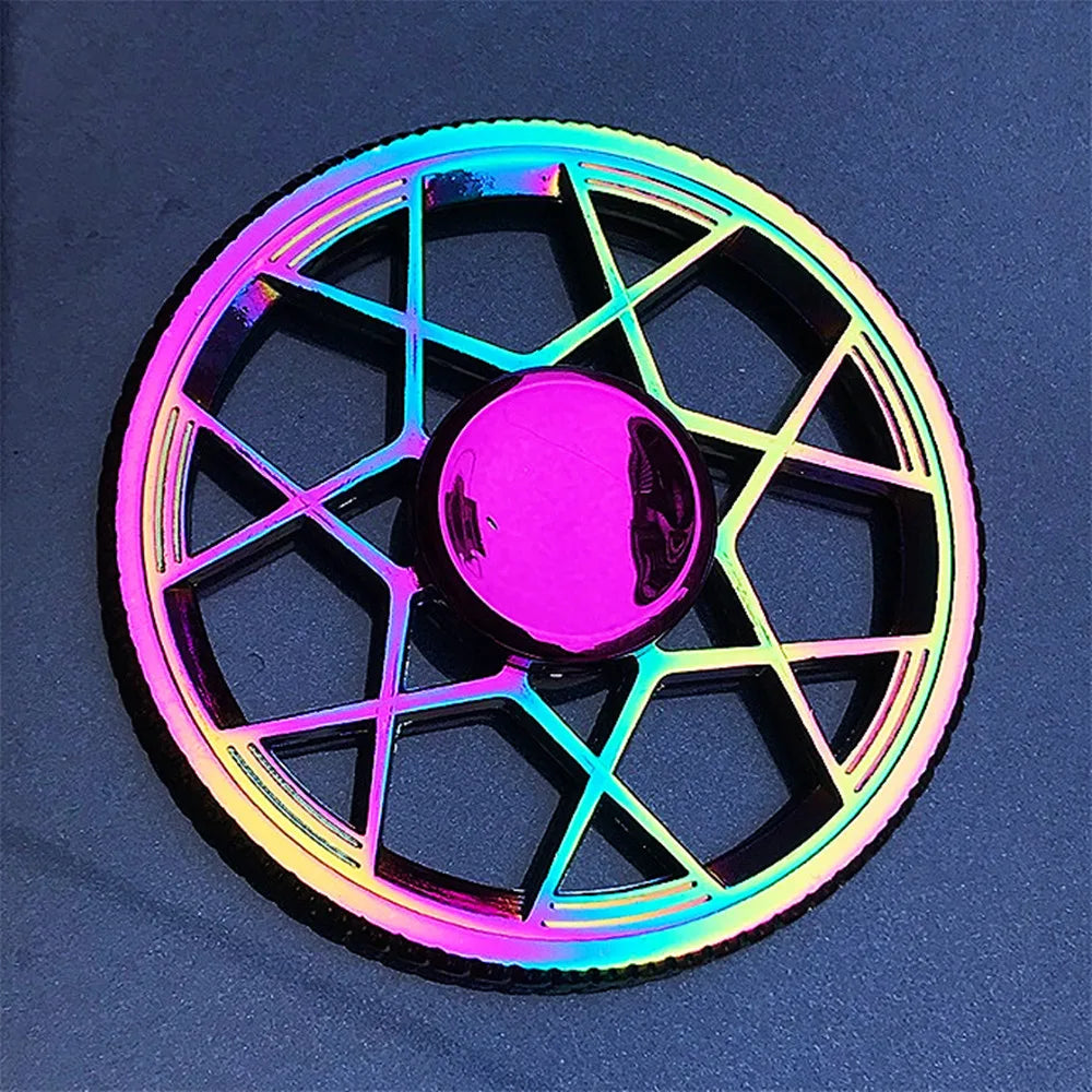 Zinc Alloy Colorful Anti-Anxiety Fidget Spinner