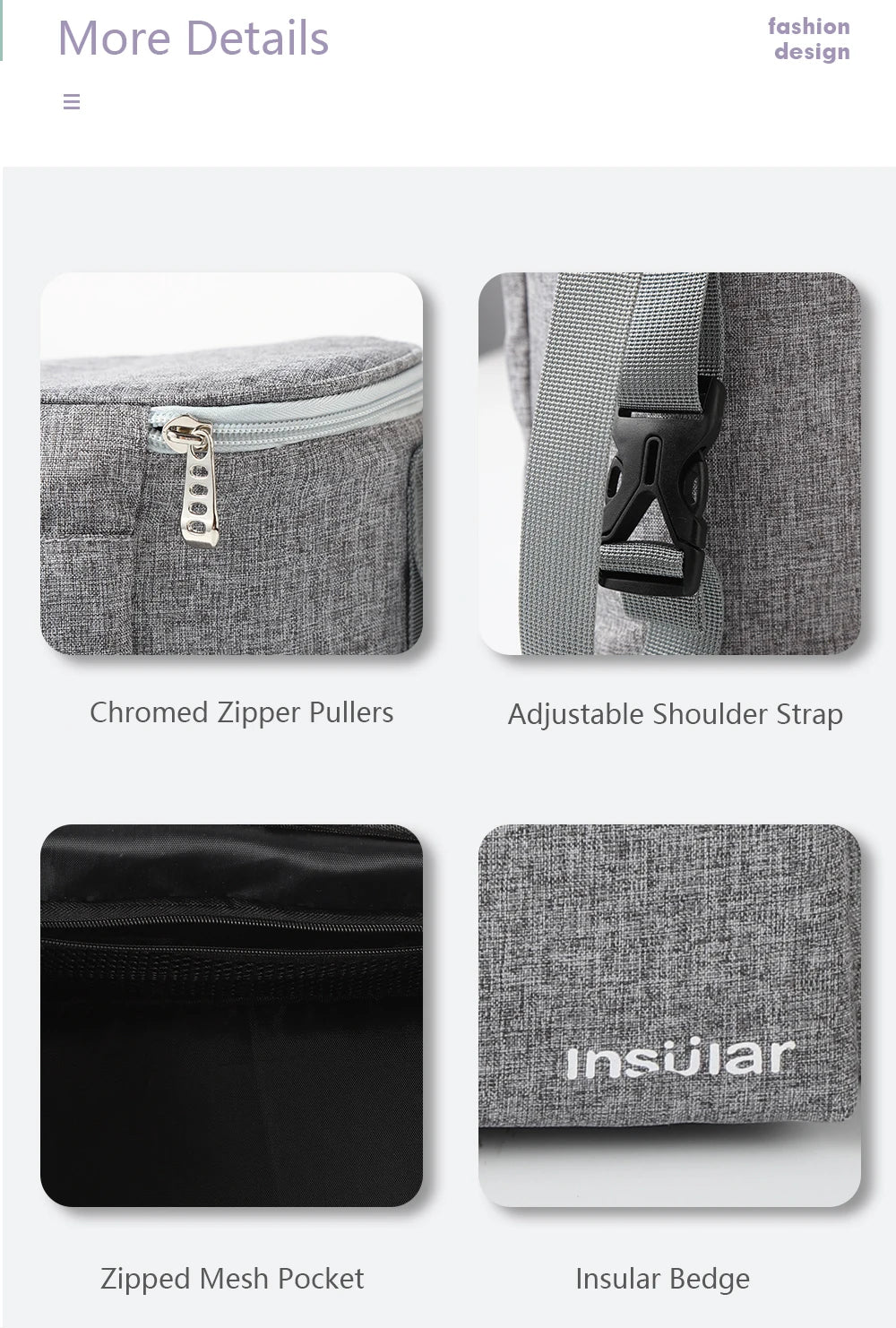Stroller Diaper & Bottle Storage Bag