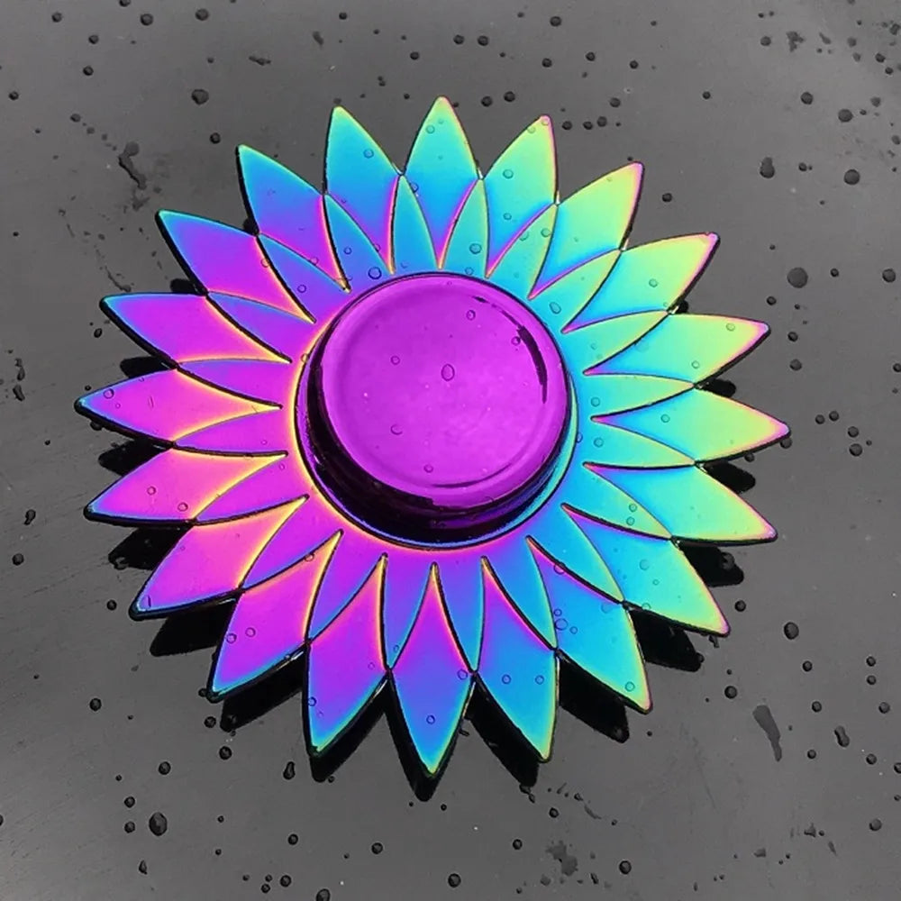 Zinc Alloy Colorful Anti-Anxiety Fidget Spinner