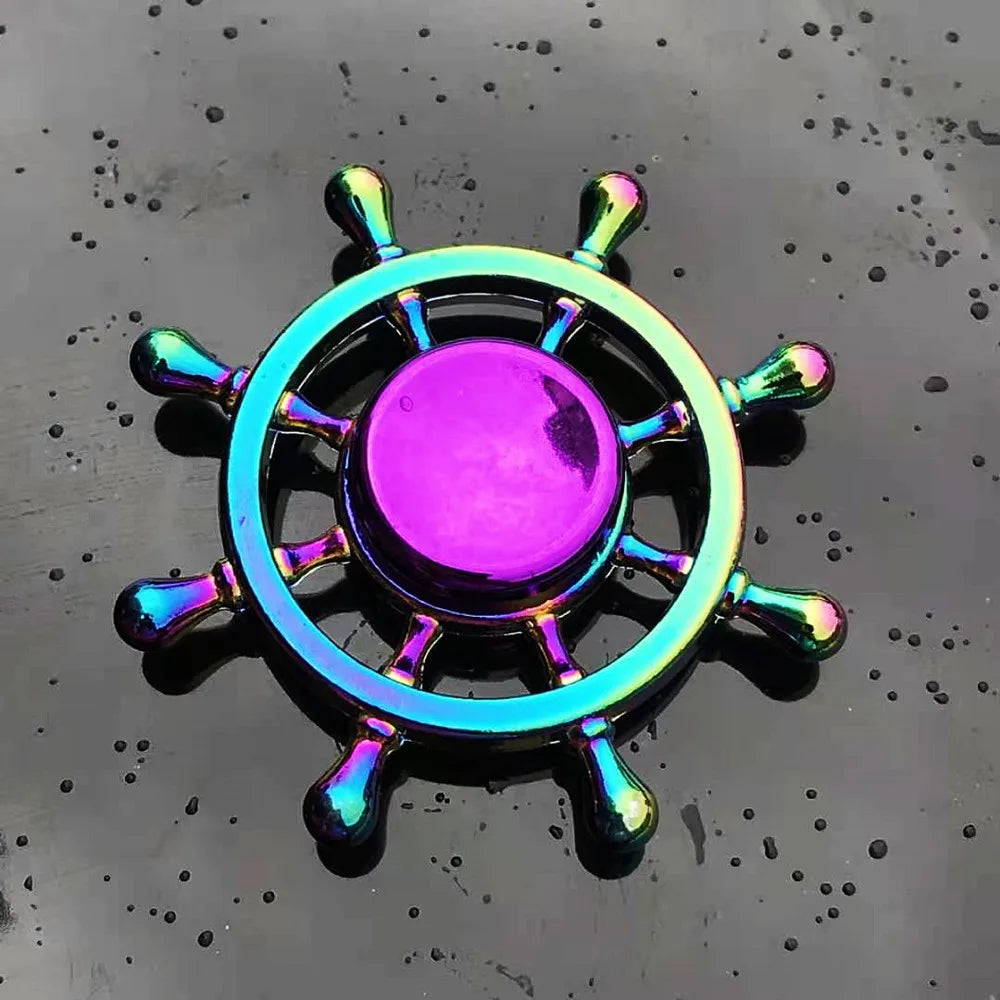 Zinc Alloy Colorful Anti-Anxiety Fidget Spinner