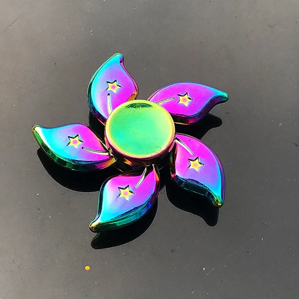 Zinc Alloy Colorful Anti-Anxiety Fidget Spinner