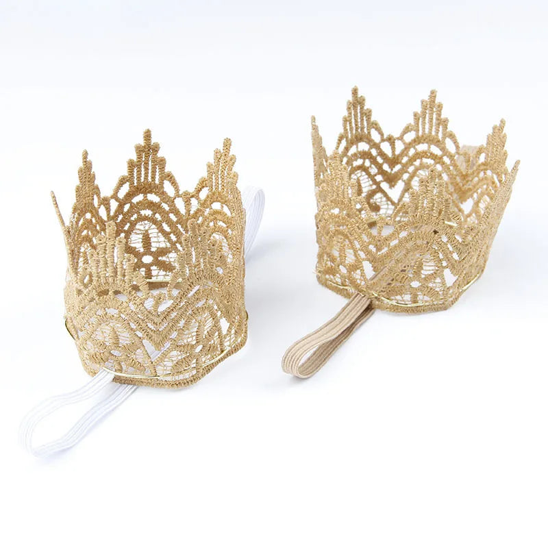3D Crown Baby Headband