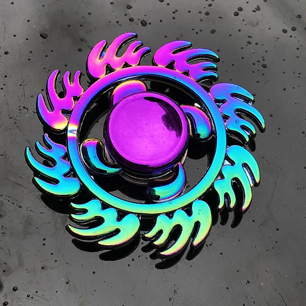 Zinc Alloy Colorful Anti-Anxiety Fidget Spinner