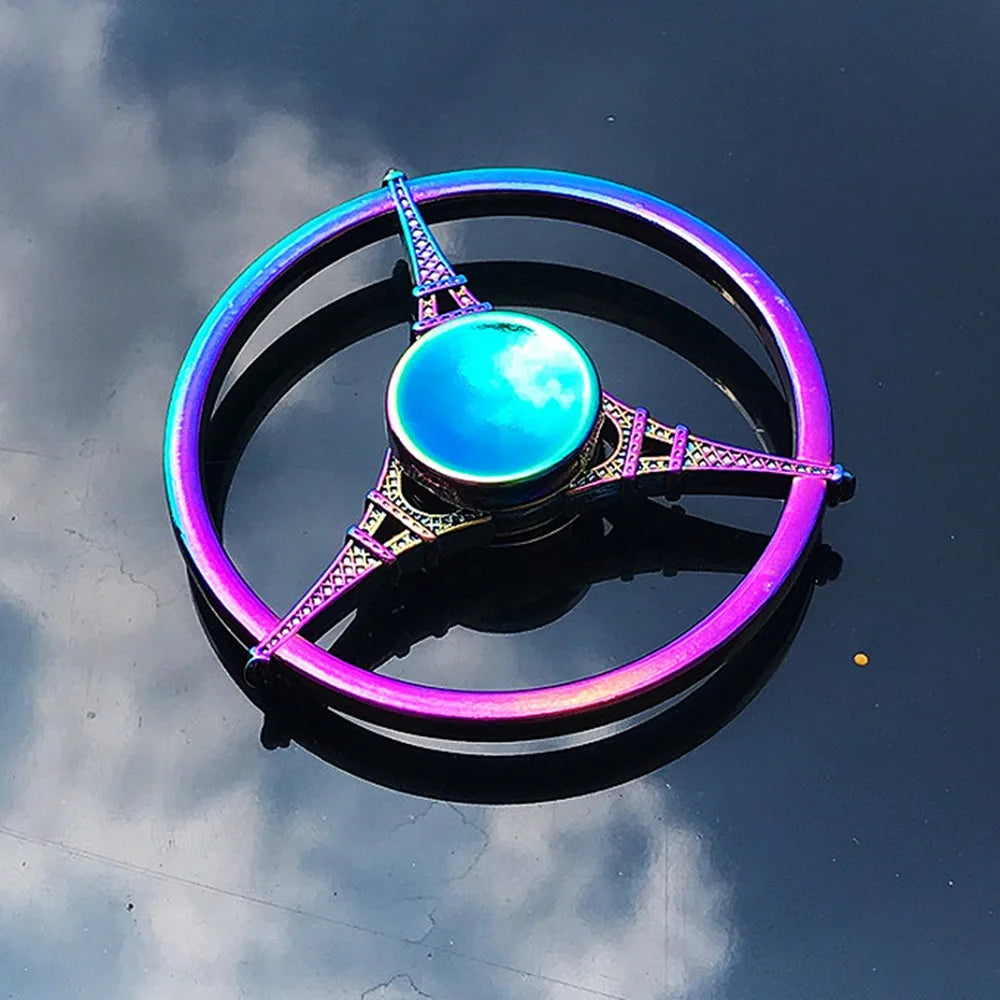 Zinc Alloy Colorful Anti-Anxiety Fidget Spinner
