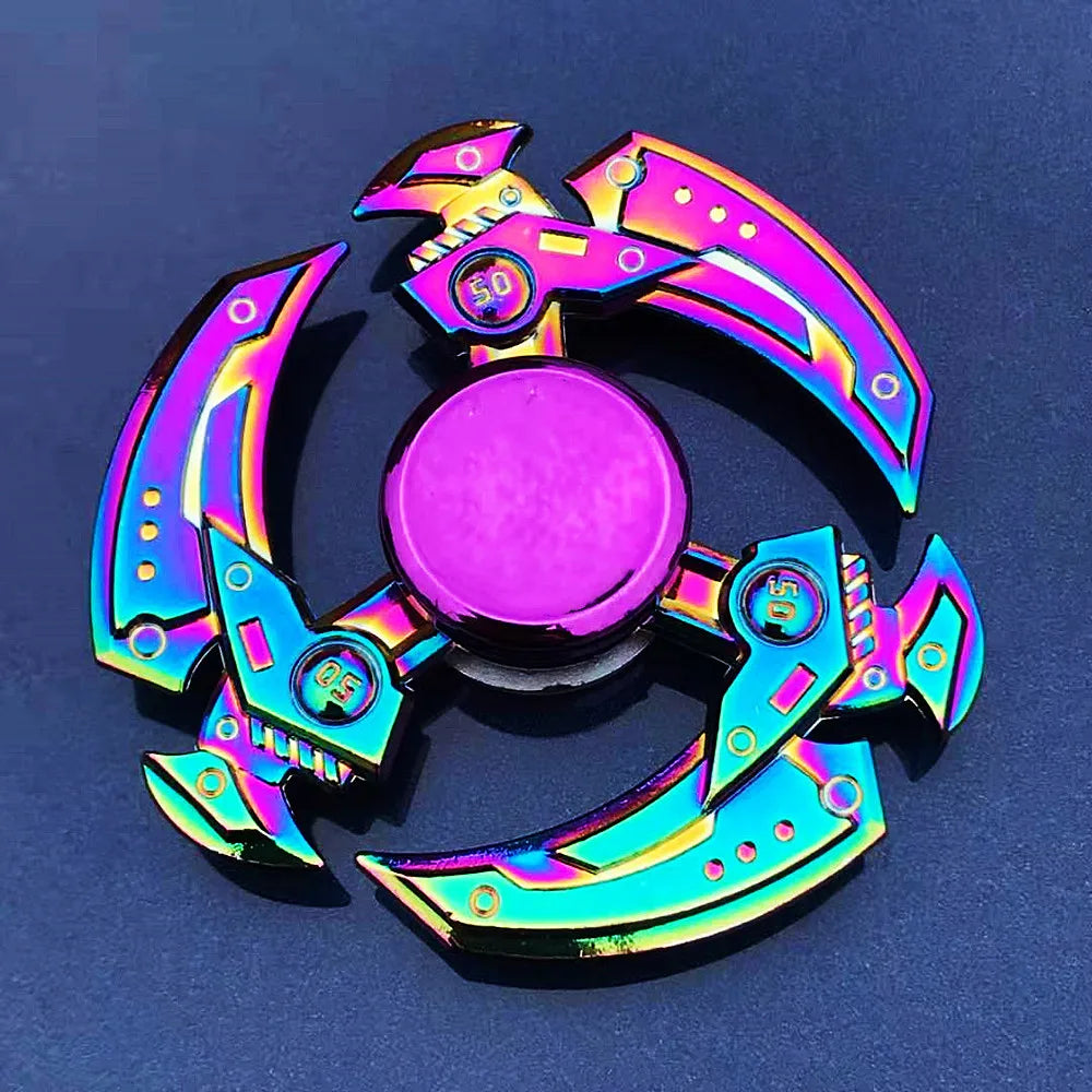 Zinc Alloy Colorful Anti-Anxiety Fidget Spinner