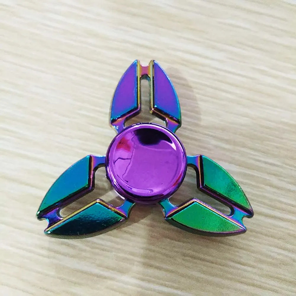 Zinc Alloy Colorful Anti-Anxiety Fidget Spinner