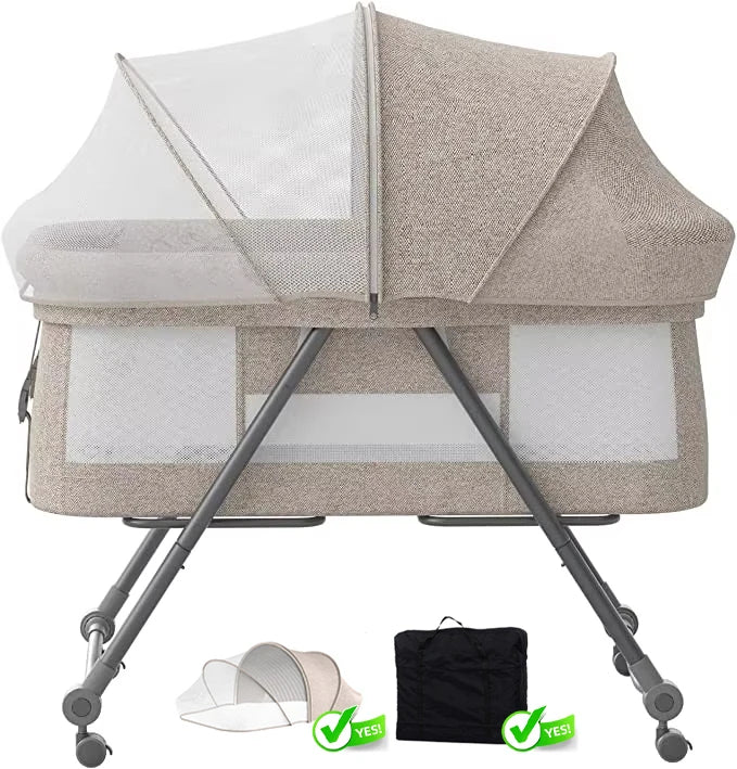 Foldable Rocking Baby Crib