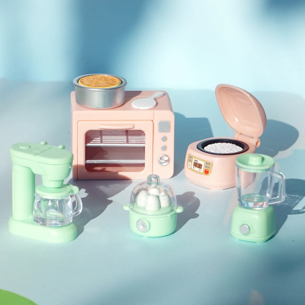 Dollhouse Miniature Kitchen Cooking Set