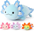 Axolotl Plush with 3 Baby Axolotls