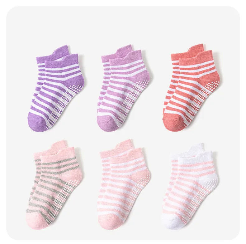 Anti-Slip Kids Ankle Socks