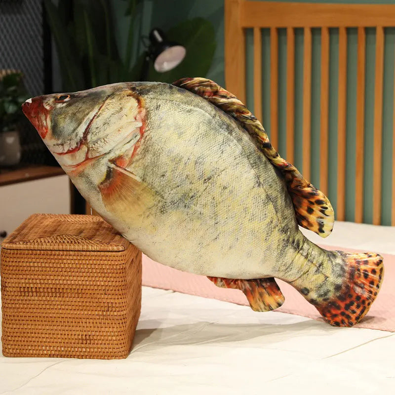 Fish Plush Pillow & Stuffed Toy