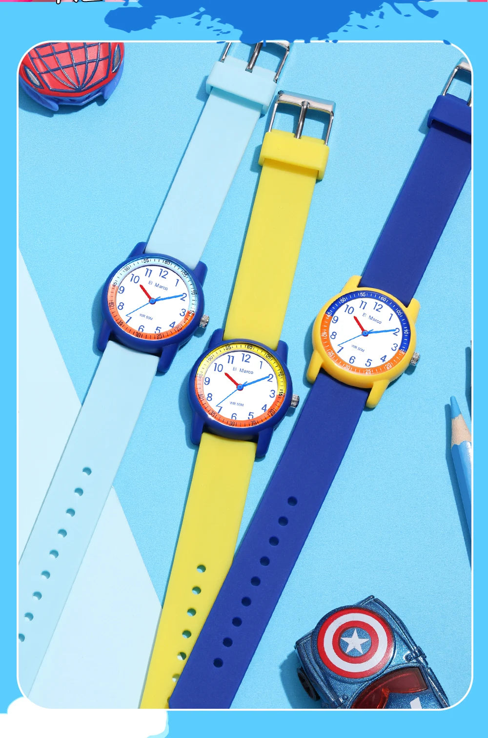 SANDA Kids Sports Quartz Watch