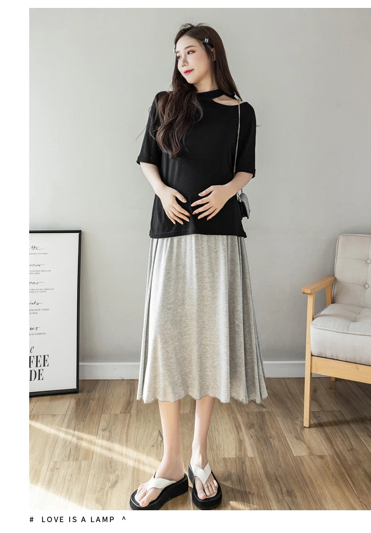 Soft Maternity Skirt