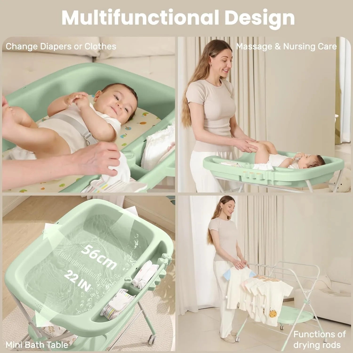 Foldable Baby Changing Table