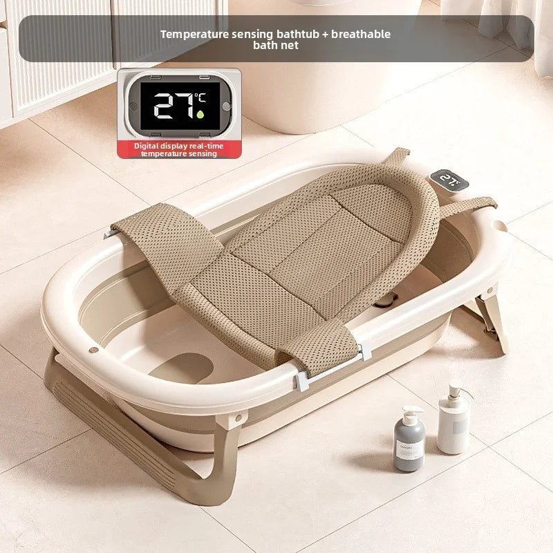 Smart Foldable Baby Bathtub