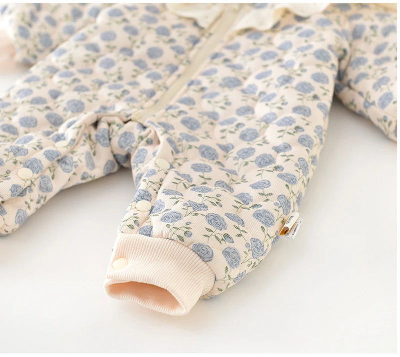 Baby Girls Warm Winter Romper