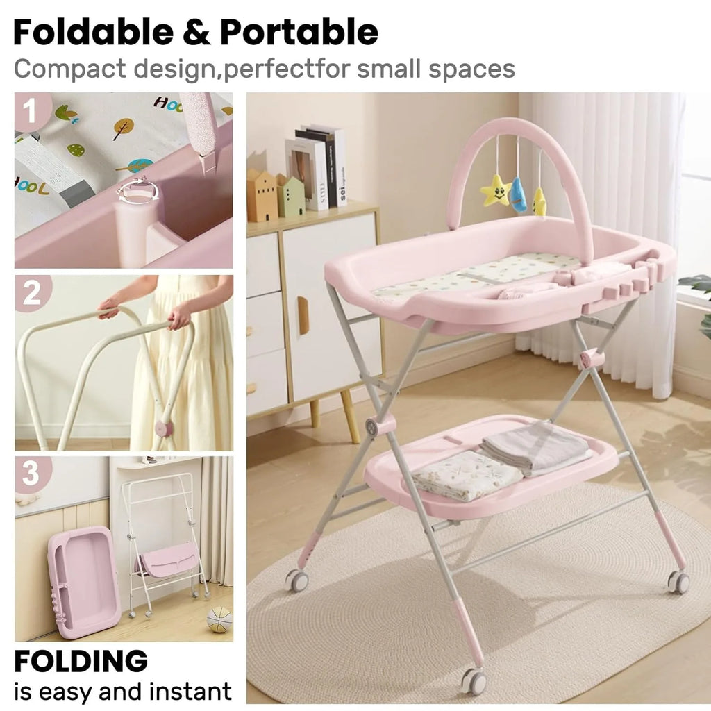 Foldable Baby Changing Table