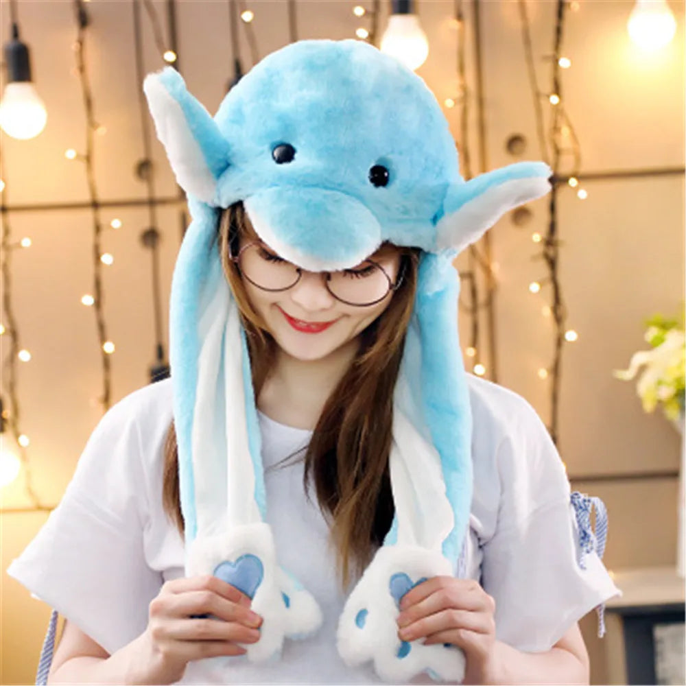 Funny Plush Animal Ear Hat