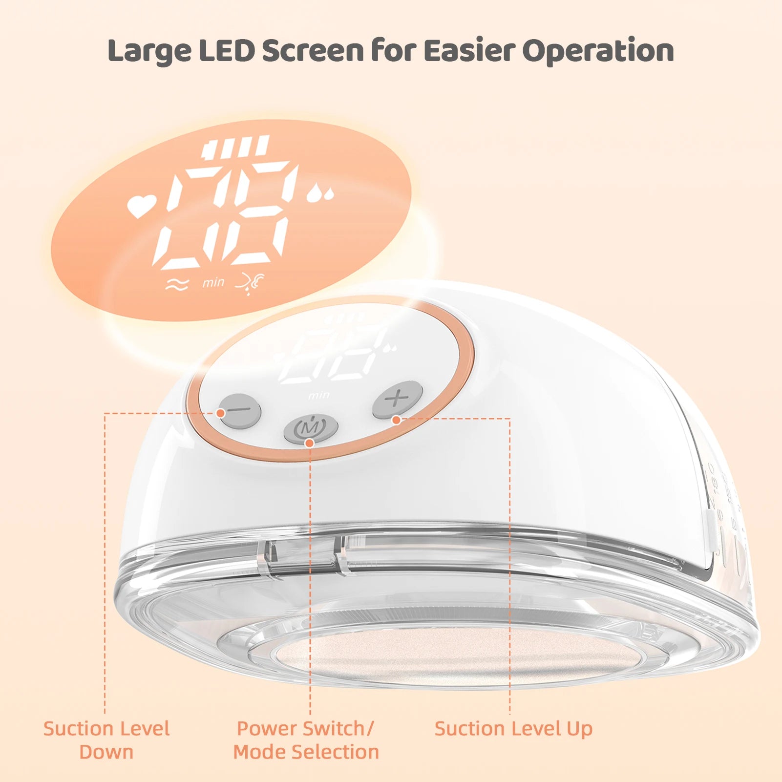 Wearable Electric Breast Pump