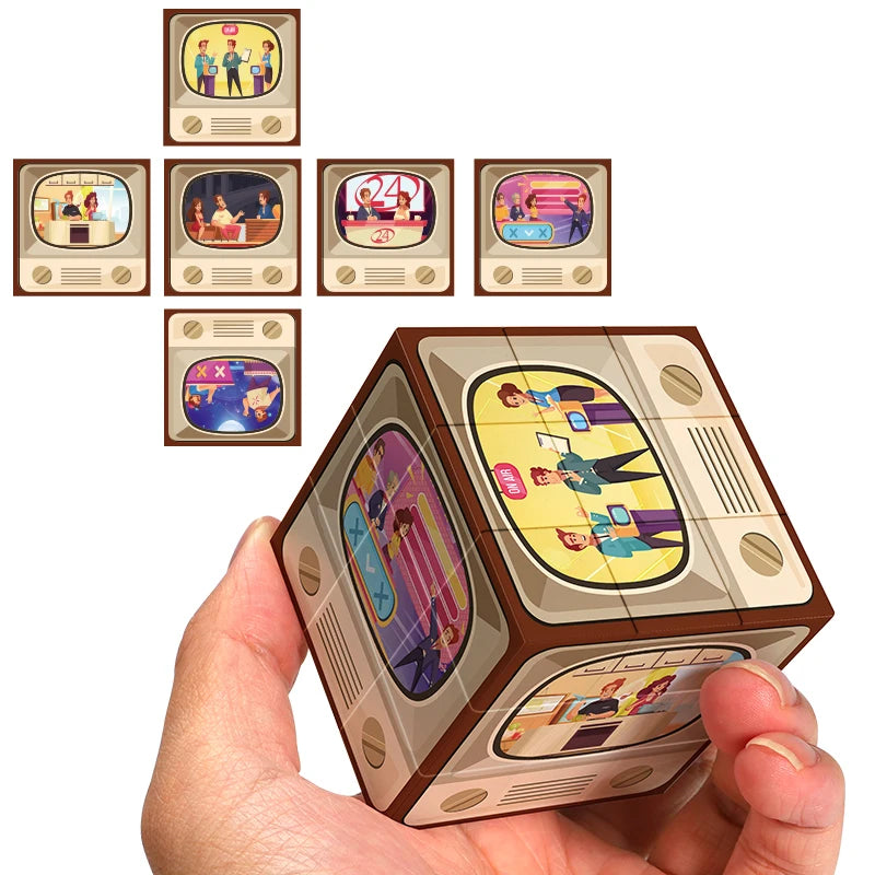 3x3 UV Magic Speed Cube