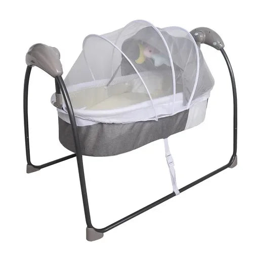 3-in-1 Electric Baby Shaking Bed with Music & Net