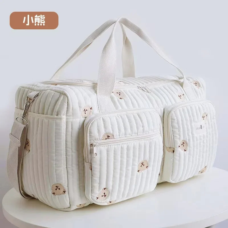 Embroidery Mommy Diaper Handbag