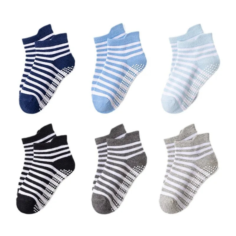 Anti-Slip Kids Ankle Socks