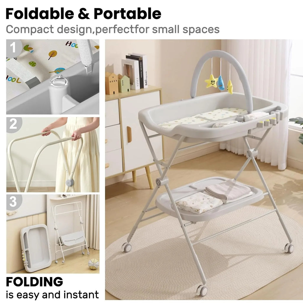 Foldable Baby Changing Table