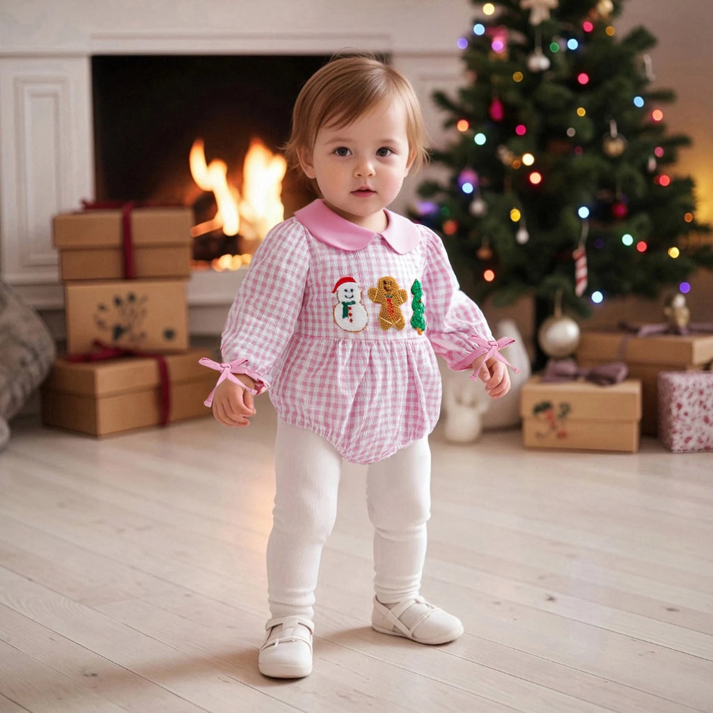 Baby Girls Christmas Romper