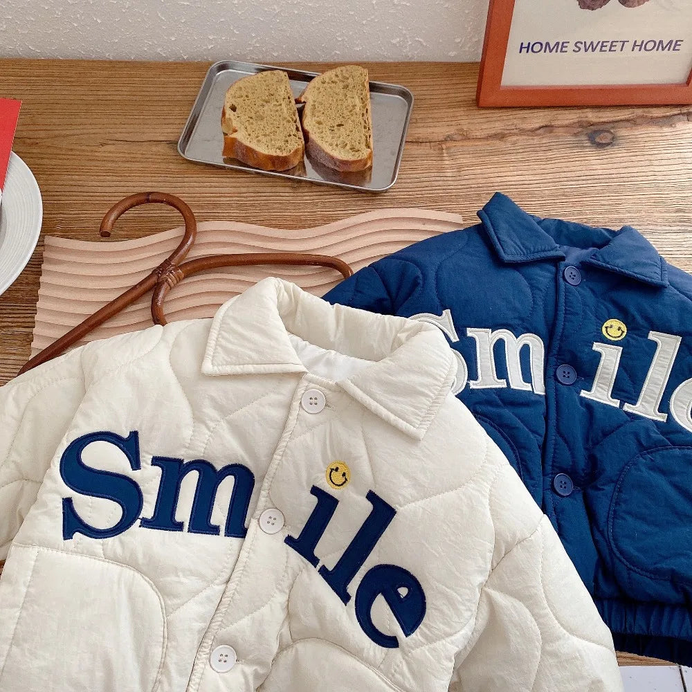 Kids Embroidery Cotton Jacket