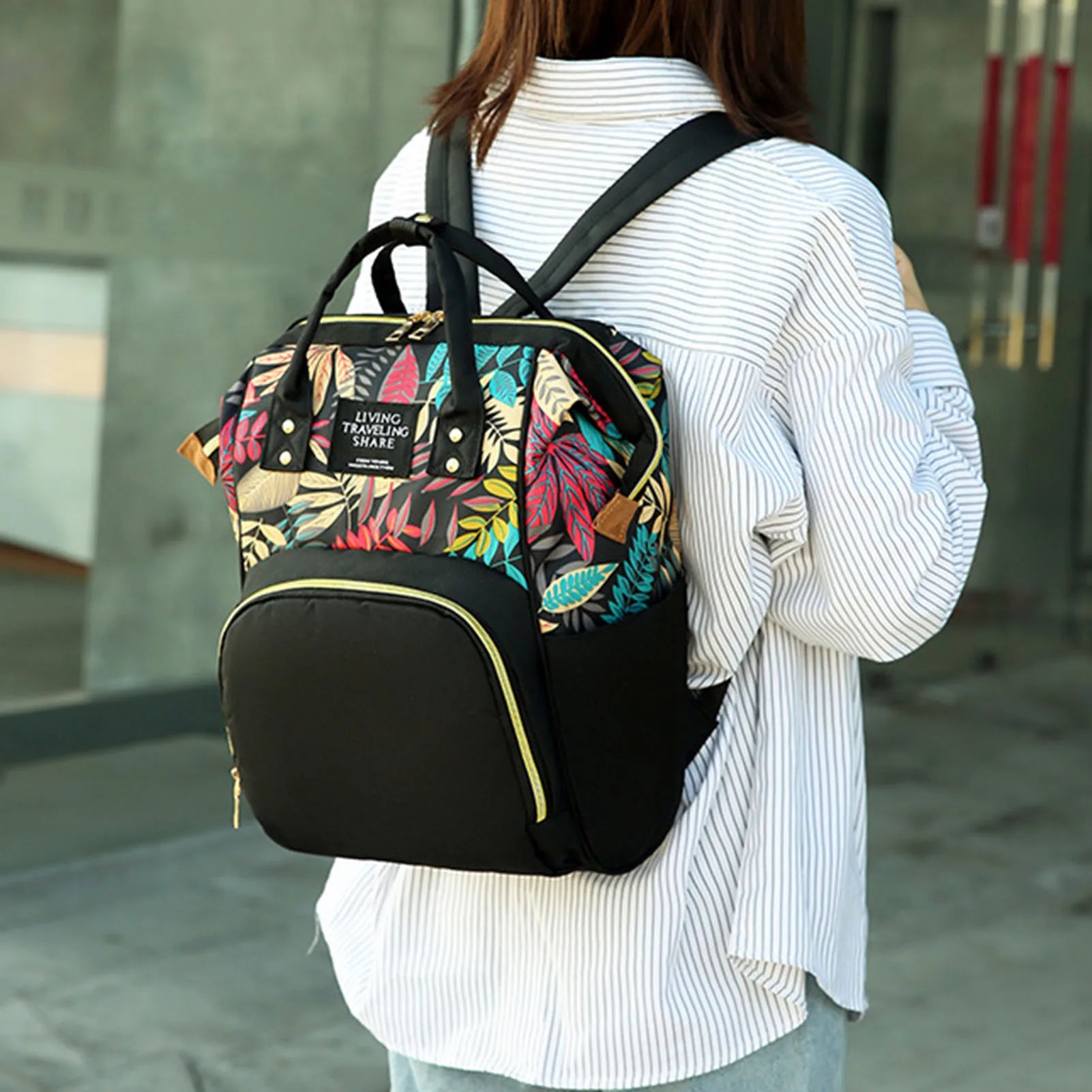 Anti-Theft Maternity Travel Backpack