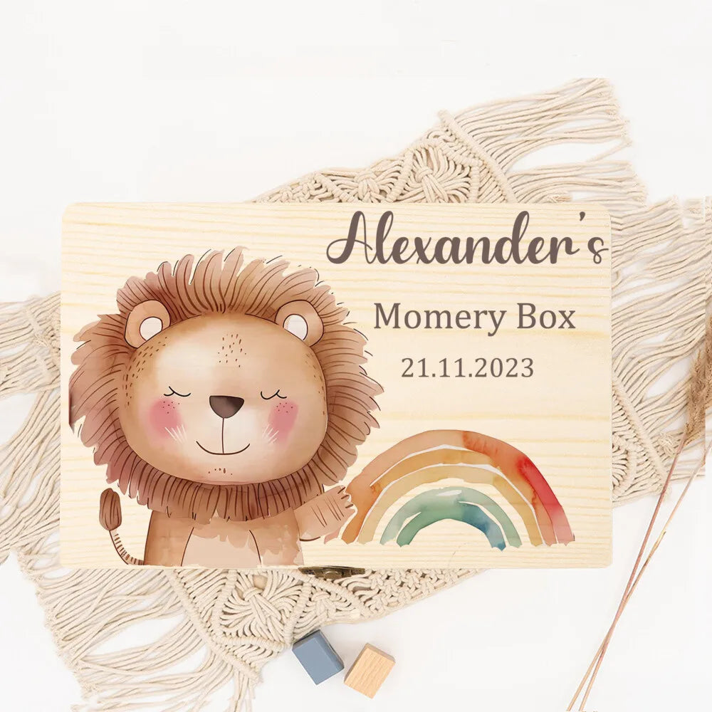 Woodern Animal Print Memory Box