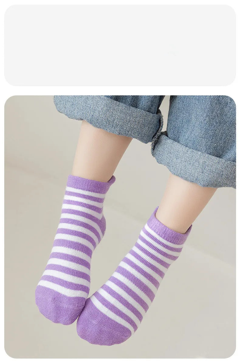 Anti-Slip Kids Ankle Socks