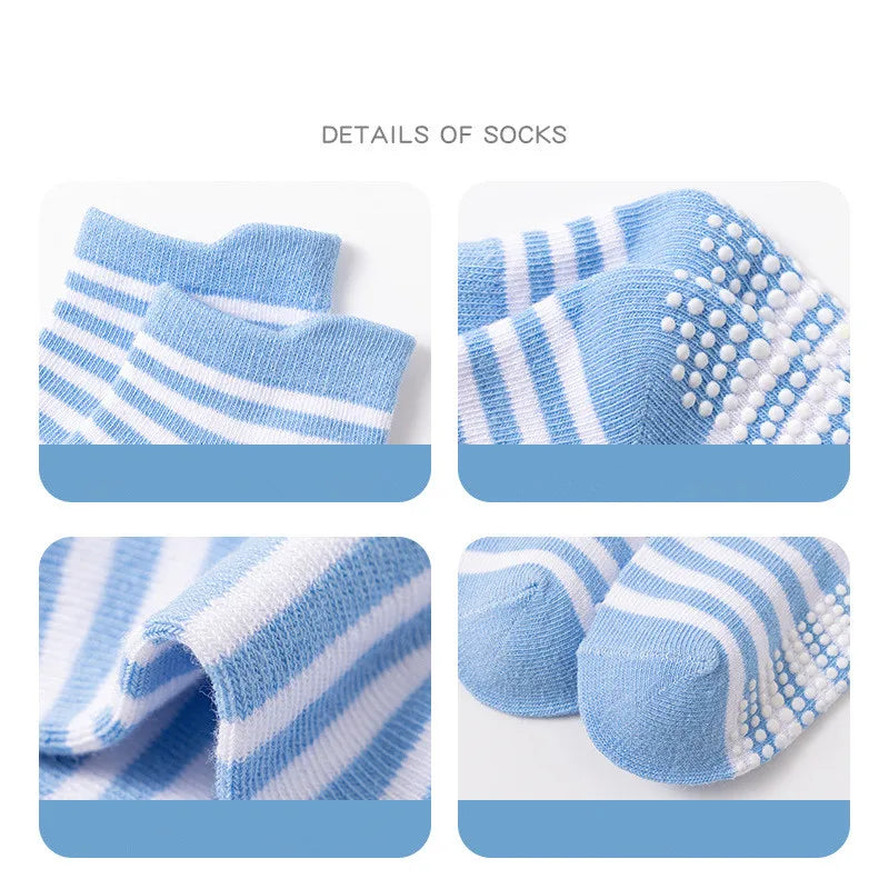Anti-Slip Kids Ankle Socks