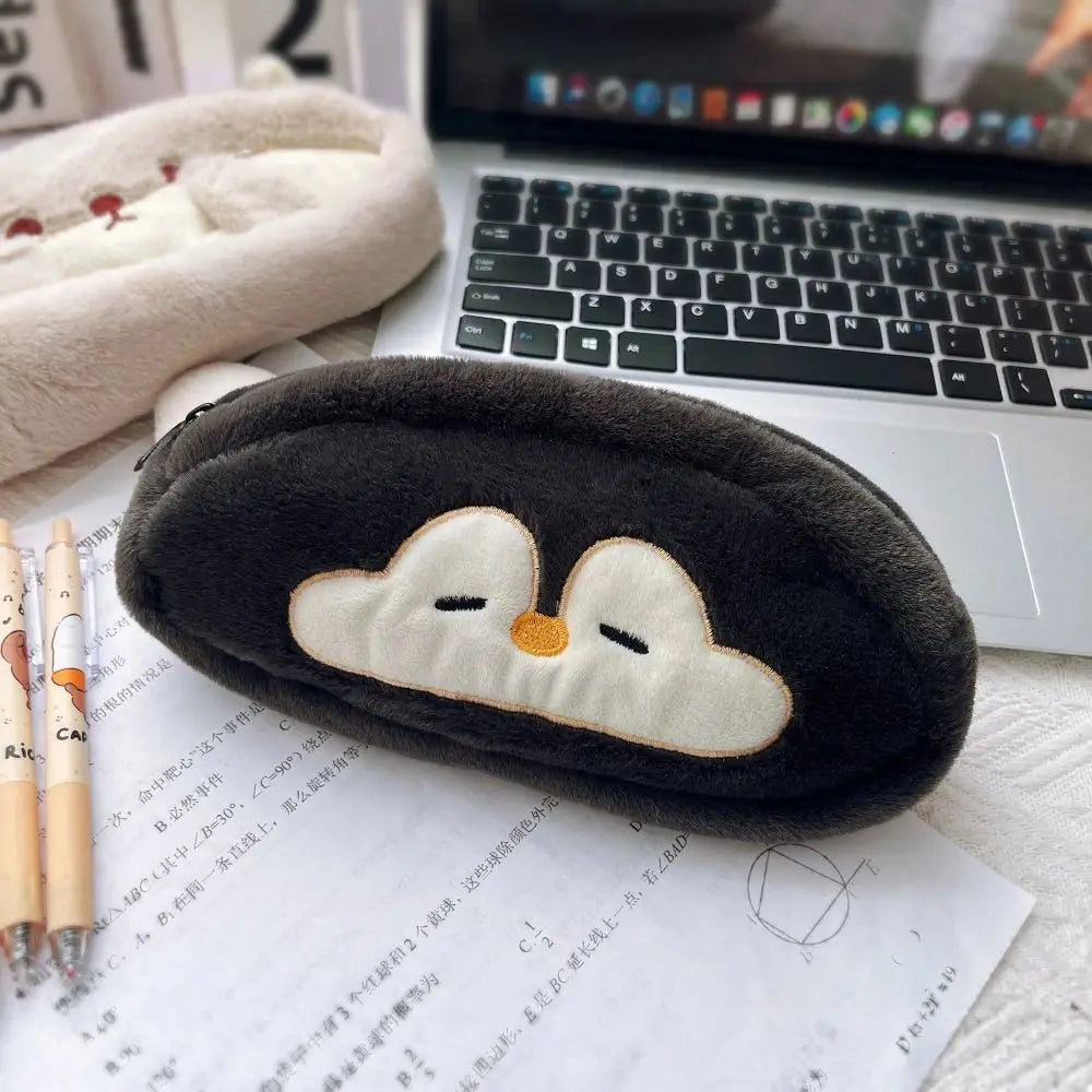 Plush Otter Pen Bag