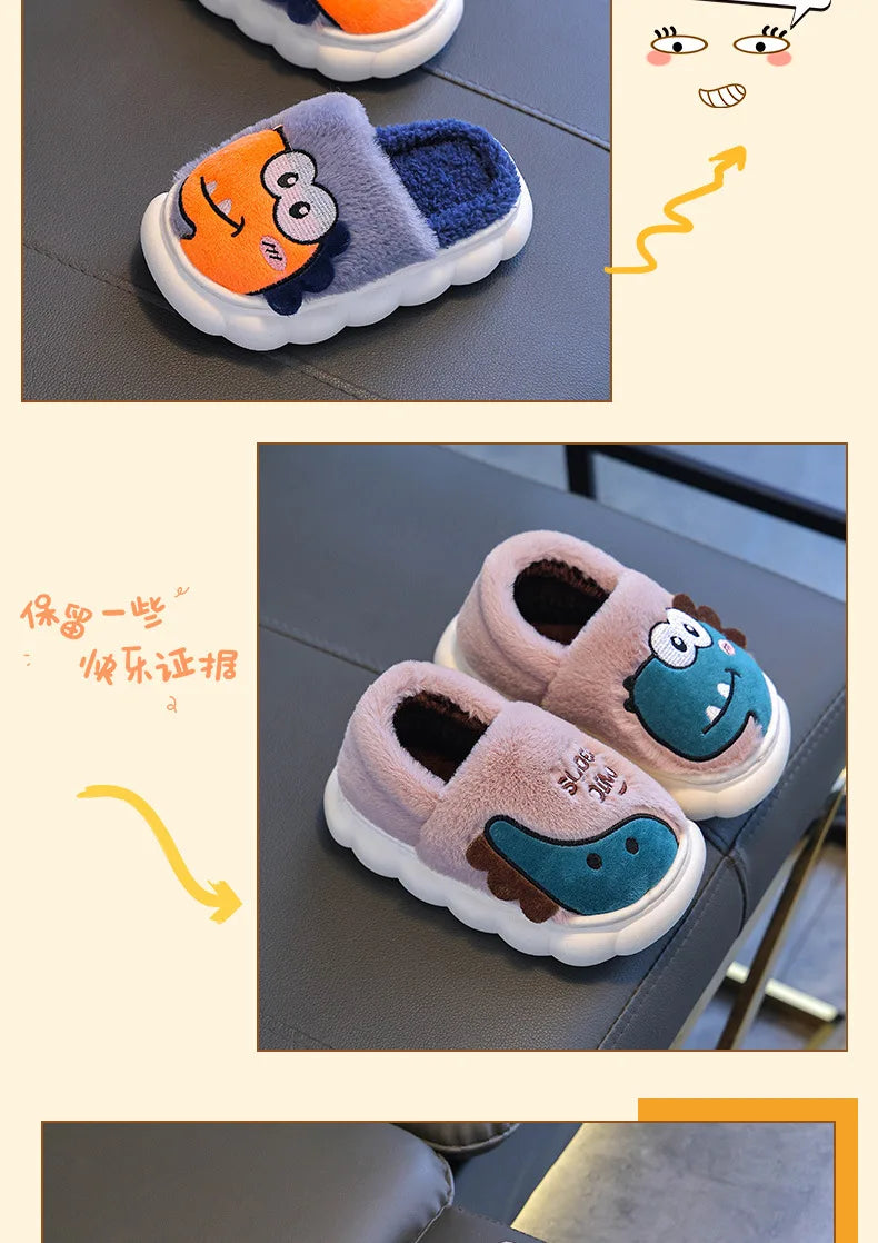 Kids Cotton Slippers