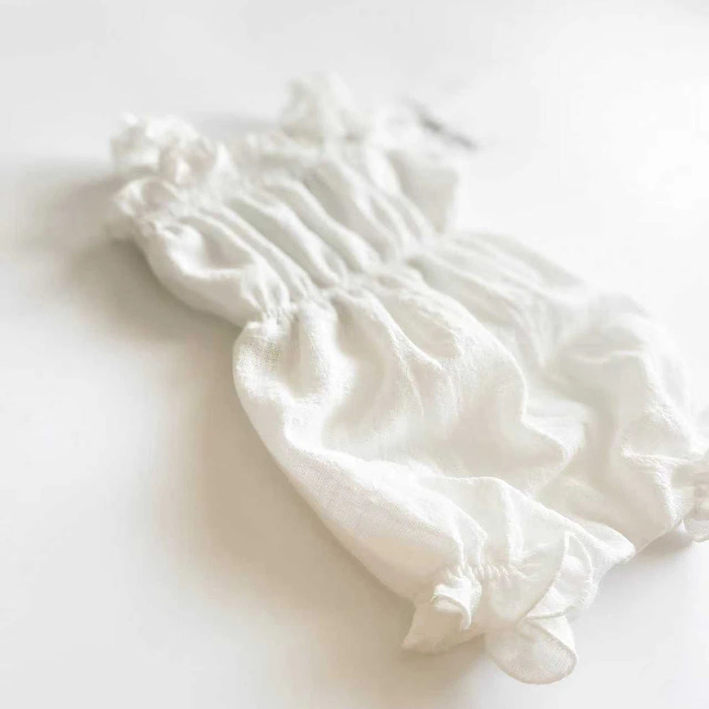 Newborn Ruffle Knit Romper