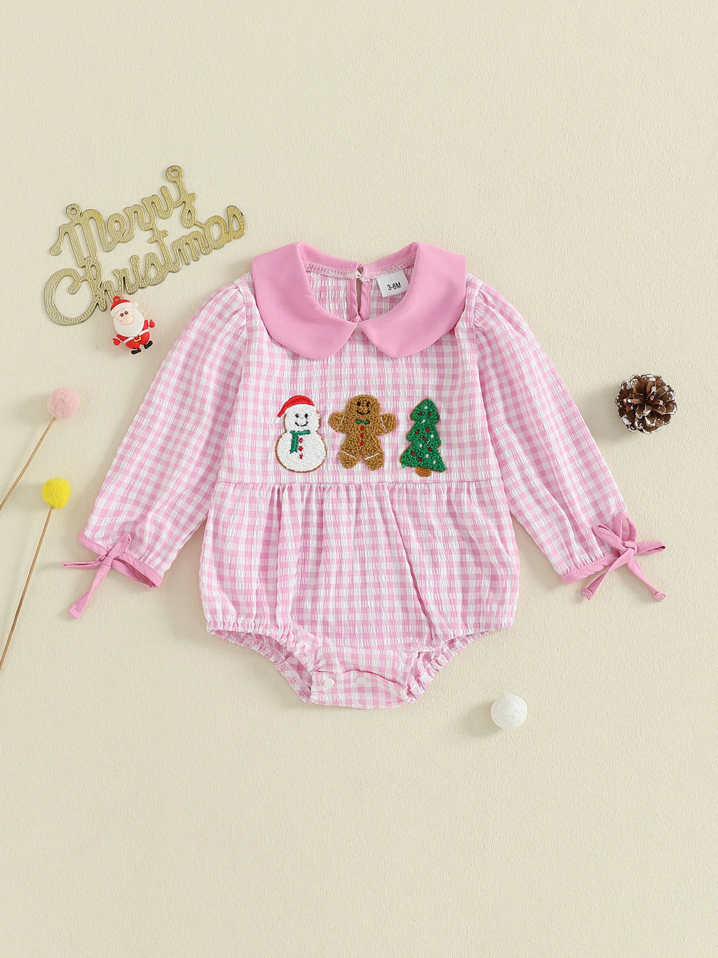 Baby Girls Christmas Romper