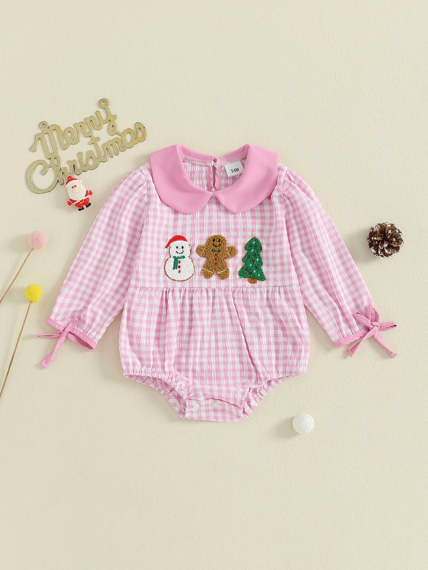 Baby Girls Christmas Romper