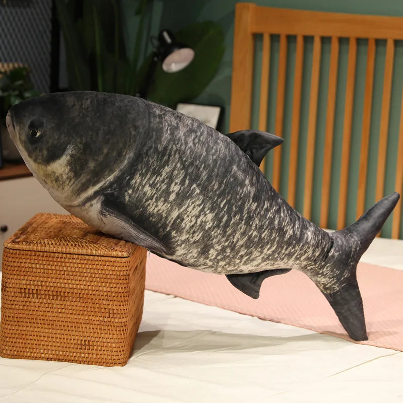 Fish Plush Pillow & Stuffed Toy