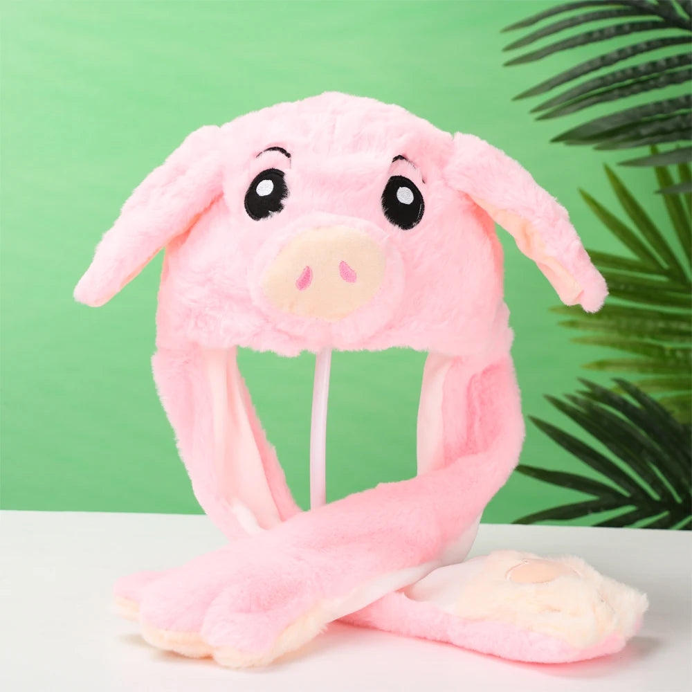 Funny Plush Animal Ear Hat