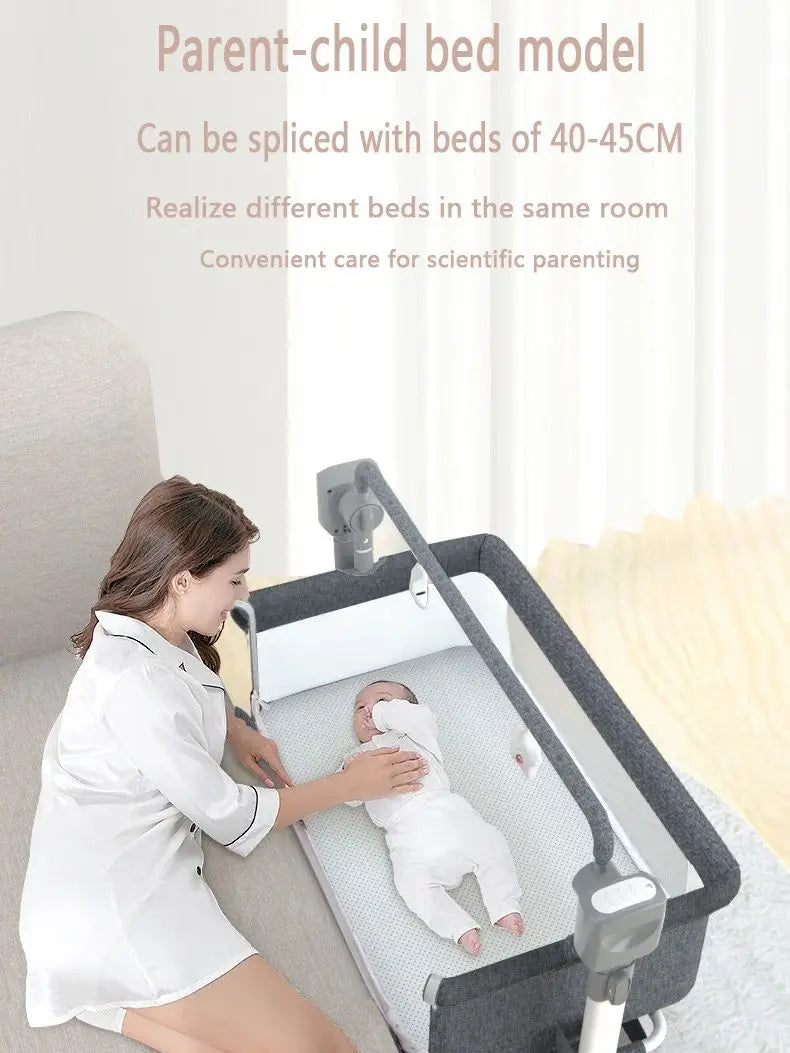 Electric Baby Rocking Crib