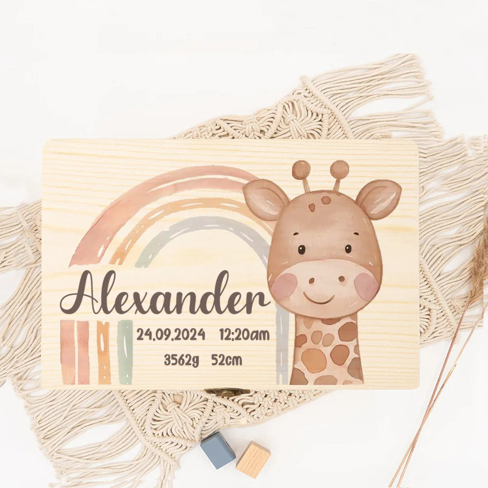 Woodern Animal Print Memory Box